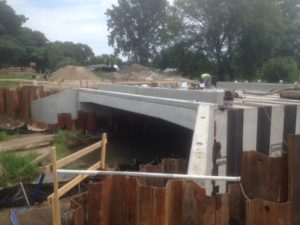 ADSPAN® 3-sided culvert installation