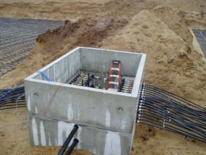 Custom Precast Concrete Geothermal Vault