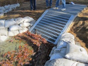 concrete storm drain