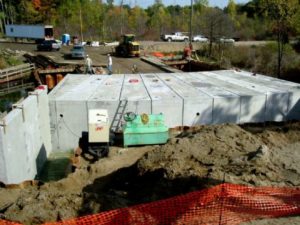 Precast concrete culvert